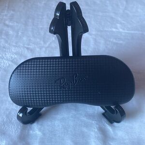 Ray-Ban Black and Gray Sunglasses Case